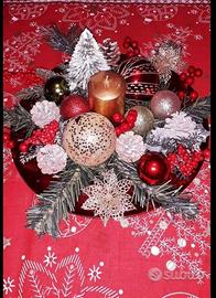 Centrotavola natalizio artigianale