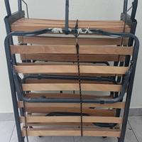 brandine pieghevoli con ruote