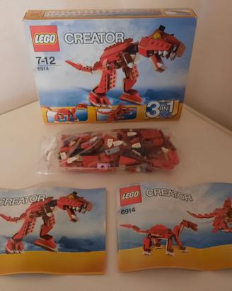 LEGO Creator 6914  3 in 1 - Animali Preistorici
