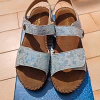 Sandalo sanaGens ~ colore argento 