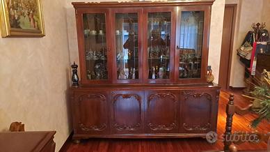 sala antica made in Italy legno intarsiato