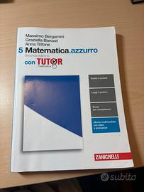 Libro matematica azzurro