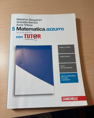Libro matematica azzurro