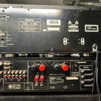 Casse, amplificatore e lettore CD