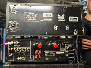 Casse, amplificatore e lettore CD