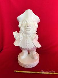 Gianduia statua in ceramica della Caffarel