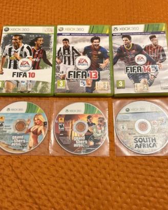 Fifa Xbox 360  (GTA V  / Fifa South Africa ❌)