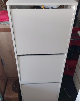 Due Scarpiere Ikea Bissa 3 ripiani