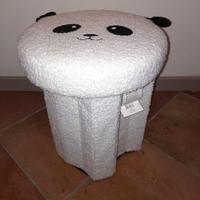 Sedia contenitore a forma di panda