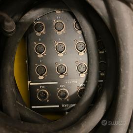 ciabatta audio - multicore - 30 metri - 16 in / 4 