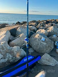 Canne surf casting shimano mulinelli ultrega xsc