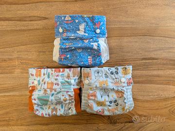 Kit Pannolini Lavabili Culla di Teby - Taglia M