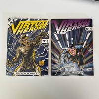 fumetto virtual heroes 1 - 4 delga editrice