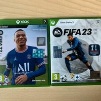 Fifa 23 + Fifa 22 xbox serie X