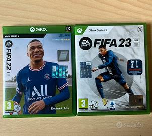 Fifa 23 + Fifa 22 xbox serie X