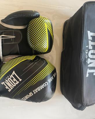 Guantoni Boxe Leone 1947 Blitz 16 OZ + Sacca