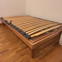 Rete a doghe regolabile + materasso memory