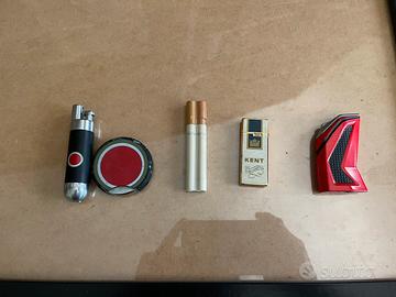 Accendini marche sigarette vintage