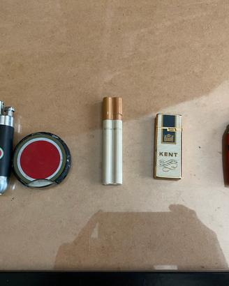 Accendini marche sigarette vintage