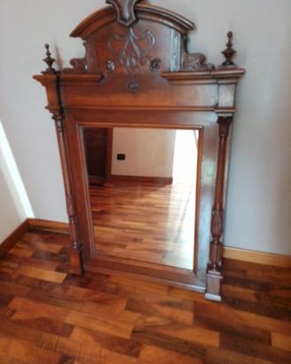 Specchio in noce vintage 