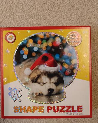 Puzzle glitterato 