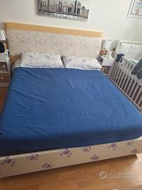 letto matrimoniale contenitore