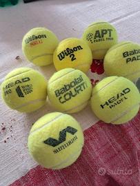 36 Palline da Tennis e Padel varie marche