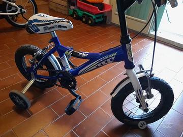 bicicletta bimbo bambini rotelline