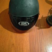 Casco moto con visiera tg m 57-58