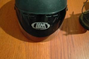Casco moto con visiera tg m 57-58