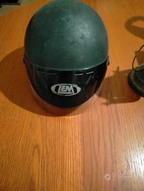 Casco moto con visiera tg m 57-58