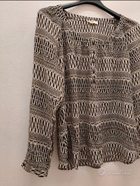 🌸 Blusa stile camicia Tg. M/L in seta. 🌸