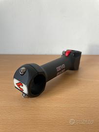 Attacco Manubrio Cinelli DEVO 130mm Nero SEGNATO