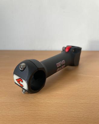 Attacco Manubrio Cinelli DEVO 130mm Nero SEGNATO