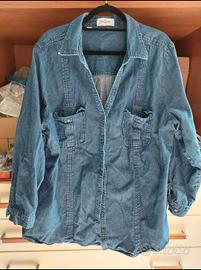 camicia/giubbino  in jeans tg  62 marca bonprix 
