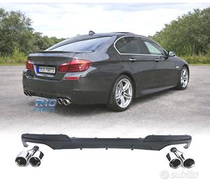 DIFFUSORE BMW F10 F11 LOOK M PERFORMANCE + TERMINA