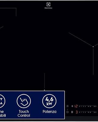 Electrolux piano induzione 80cm Bridge