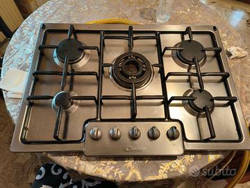 Fornello a gas 5 fiamme 