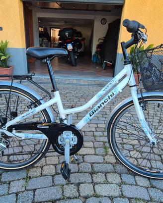 Bicicletta usata ragazza Bianchi