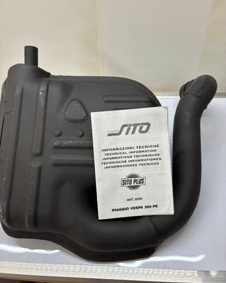 Vespa PX 200 marmitta Sito