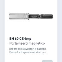 portainserti magnetico festool 
