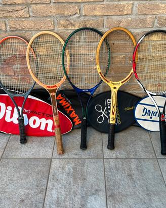 Racchette Tennis varie annate e dimensioni