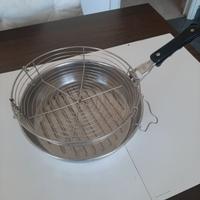 Padella per friggere acciaio inox