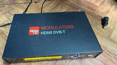 Modulatore HDMI DVB-T 1080p con Loop-out Alpha Ele