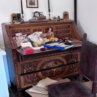 Ribalta antica in legno