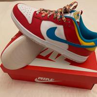 Nike Dunk Low Lebron James Fruity Pebbles Tg. 42,5