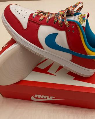 Nike Dunk Low Lebron James Fruity Pebbles Tg. 42,5
