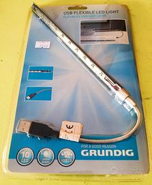 GRUNDIG LAMPADA LED USB FLESSIBILE