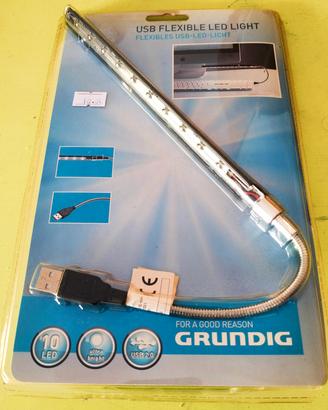 GRUNDIG LAMPADA LED USB FLESSIBILE