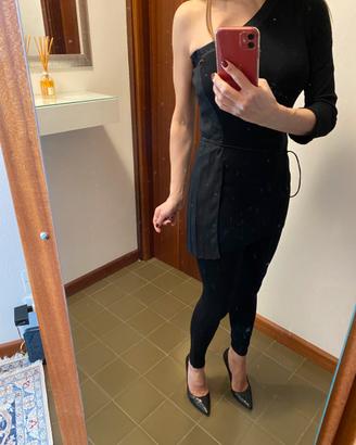 Top monospalla nero Liu Jo tg. 40